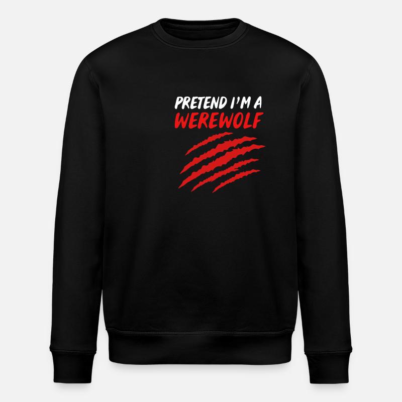 Werewolf - Stanley/Stella ROLLER Unisex Organic Sweatshirt - black