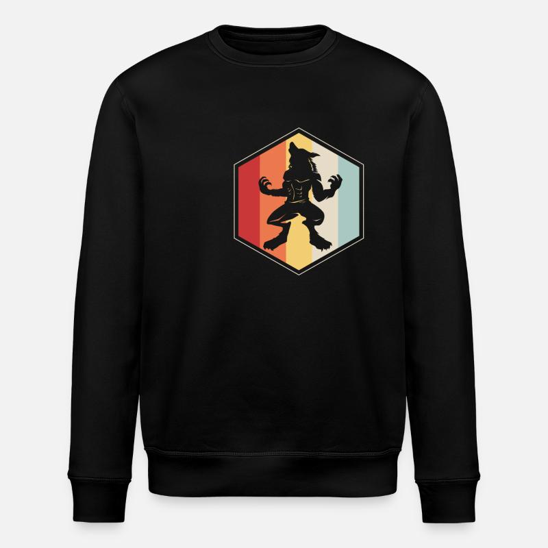 Werwolf - Stanley/Stella Unisex Bio-Sweatshirt ROLLER - Schwarz