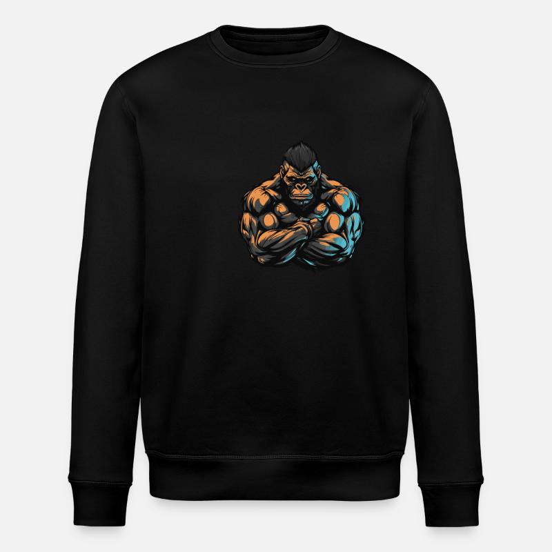 Musculation Gorilla Muscles Musculation - Sweat bio ROLLER Stanley/Stella Unisexe - noir