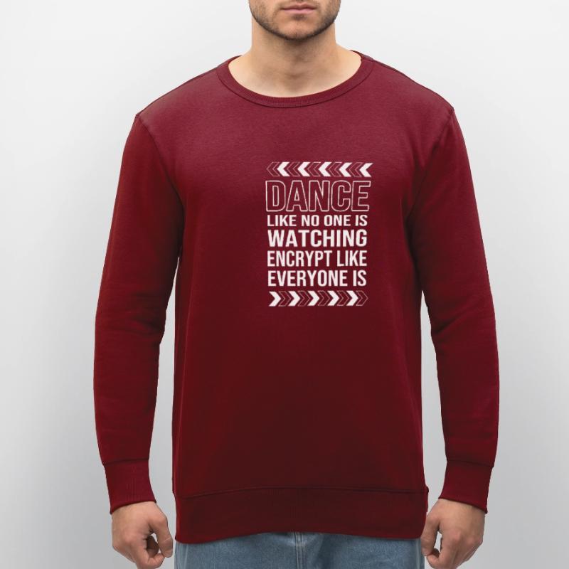 Cybersecurity Cyber Programmierer Hacker Stanley/Stella Unisex Bio-Sweatshirt ROLLER