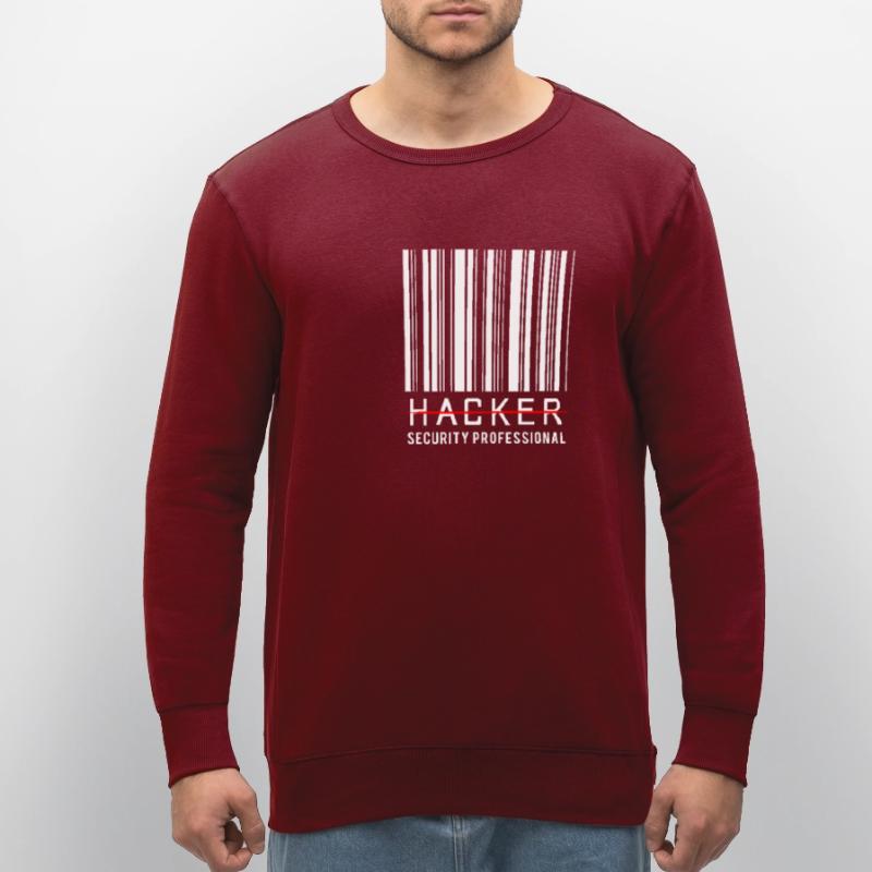 Cybersecurity Cyber Programmierer Hacker Stanley/Stella Unisex Bio-Sweatshirt ROLLER