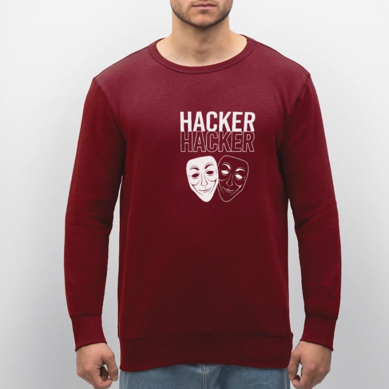 Cybersecurity Cyber Programmer Hacker Stanley/Stella ROLLER Unisex Organic Sweatshirt