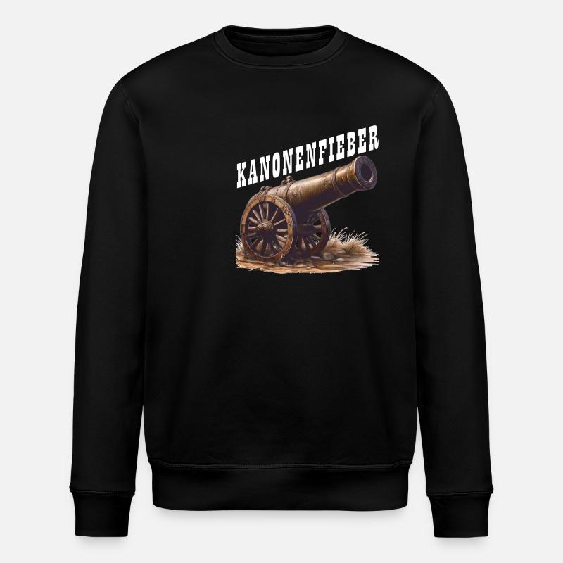 FIÈVRE DU - Sweat bio ROLLER Stanley/Stella Unisexe - noir