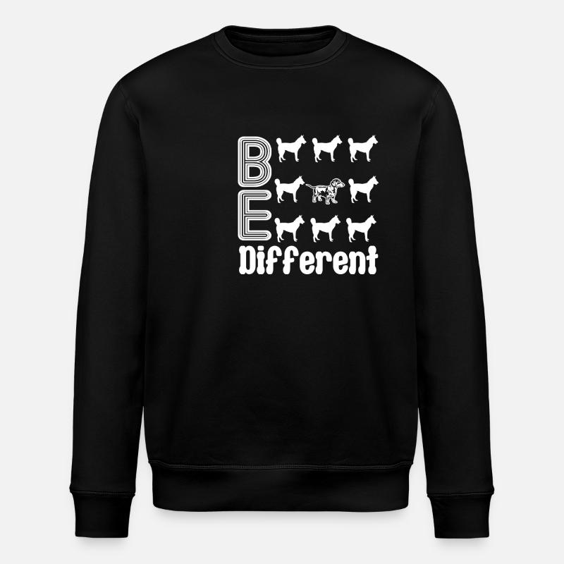 Dachshund Dachshund Be Different - Stanley/Stella ROLLER Unisex Organic Sweatshirt - black