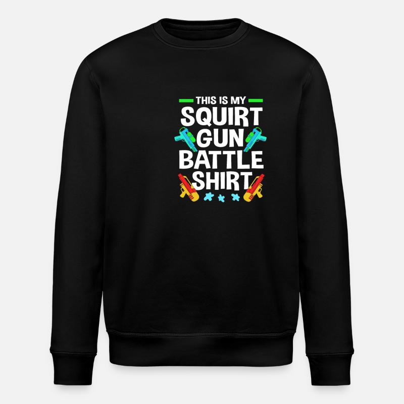 Pistolet à eau - Sweat bio ROLLER Stanley/Stella Unisexe - noir