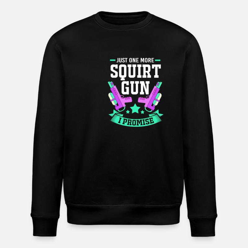Pistolet à eau - Sweat bio ROLLER Stanley/Stella Unisexe - noir