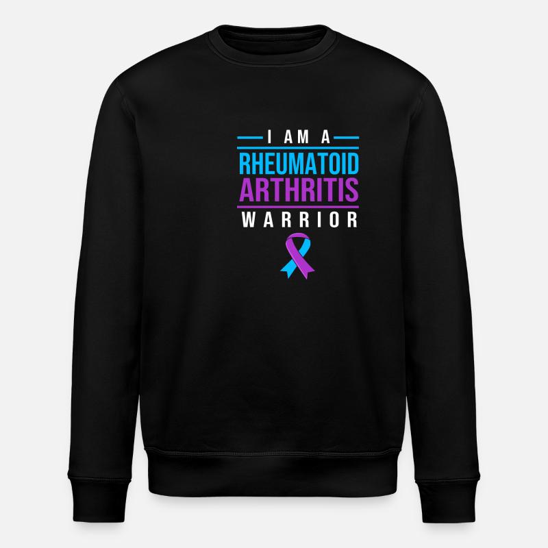 Rheuma Arthritis - Stanley/Stella Unisex Bio-Sweatshirt ROLLER - Schwarz