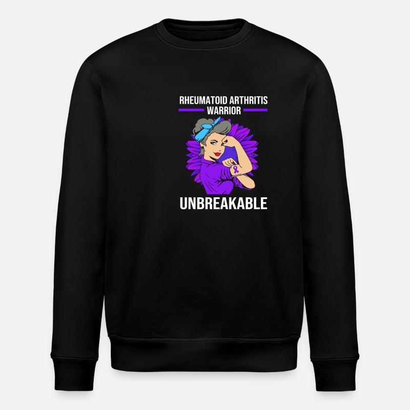 Rhumatismes Arthrite - Sweat bio ROLLER Stanley/Stella Unisexe - noir
