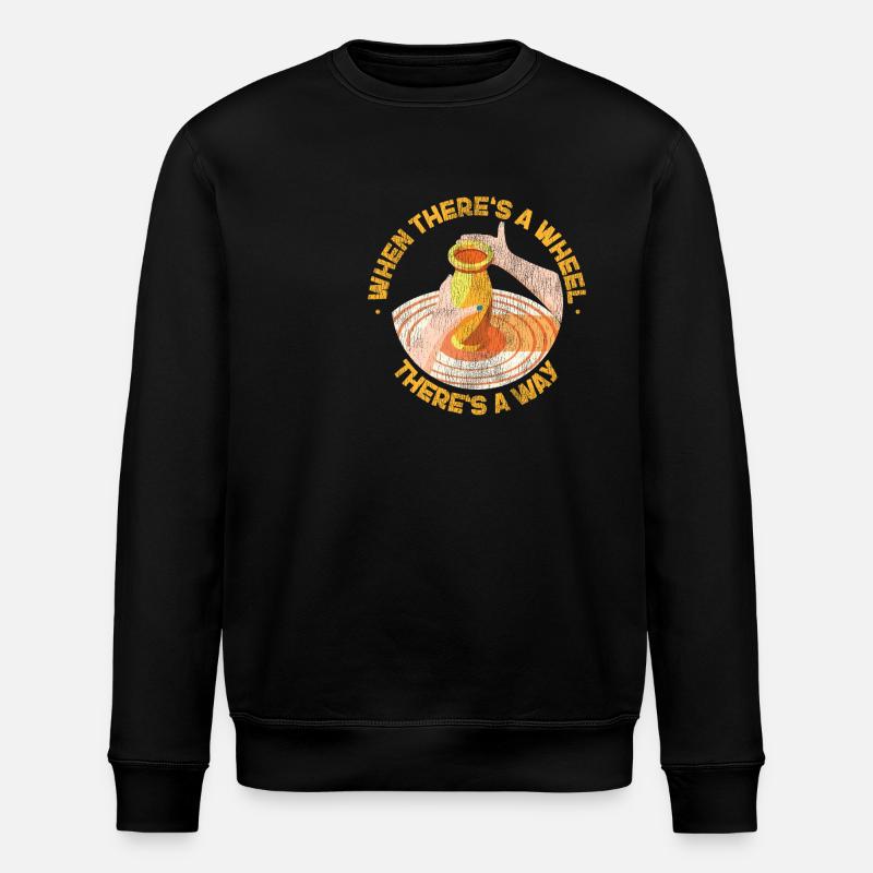 Pottery Ceramics Artist Where - Stanley/Stella Unisex Bio-Sweatshirt ROLLER - Schwarz