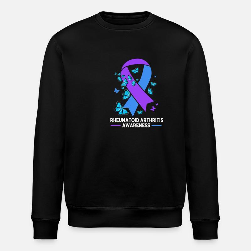 Rheumatism Arthritis - Stanley/Stella ROLLER Unisex Organic Sweatshirt - black