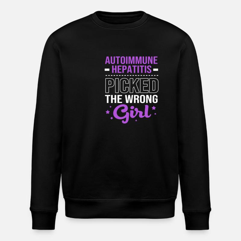 Maladie auto-immune - Sweat bio ROLLER Stanley/Stella Unisexe - noir