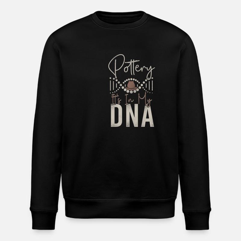 Pottery Ceramics Artist Pottery - Stanley/Stella ROLLER Unisex Organic Sweatshirt - black