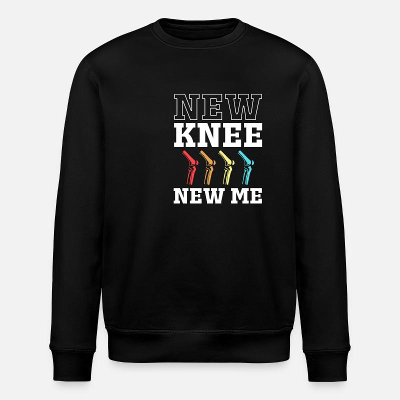 Knie Operation - Stanley/Stella Unisex Bio-Sweatshirt ROLLER - Schwarz