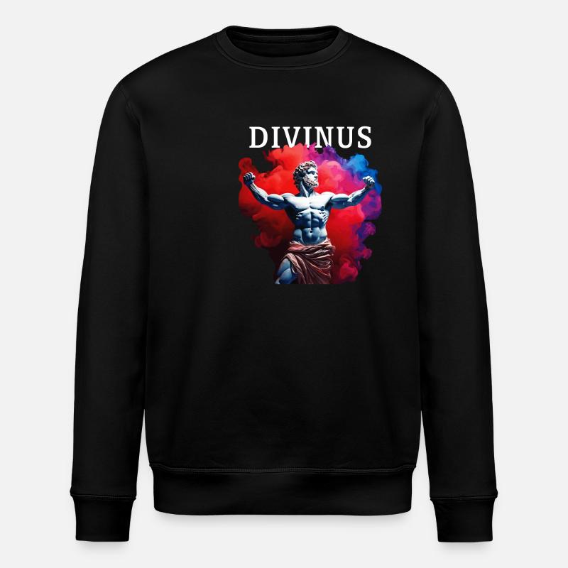 DIVINUS - Stanley/Stella ROLLER Unisex Organic Sweatshirt - black