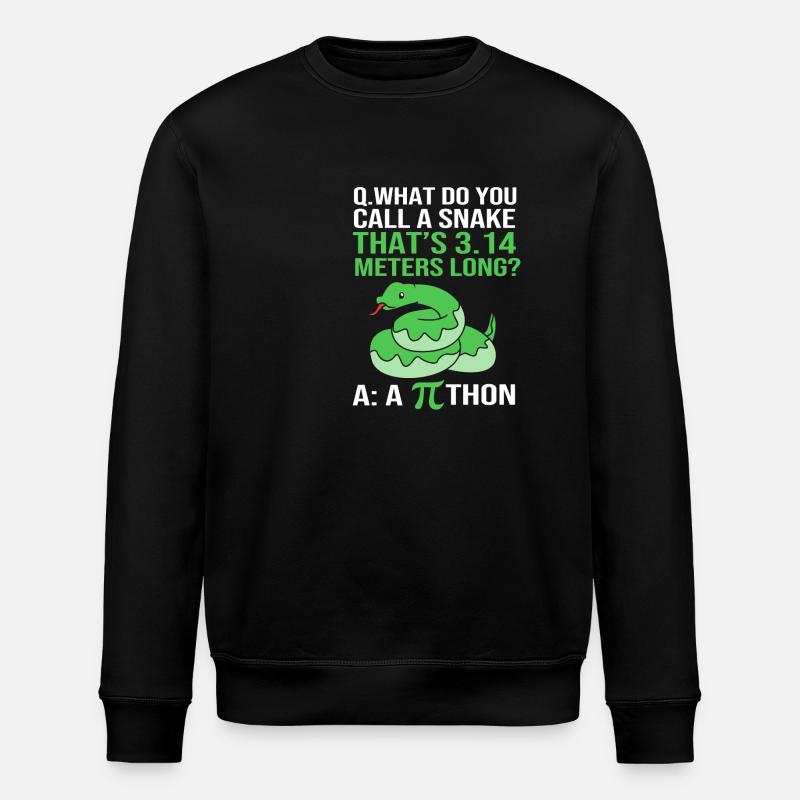 Mathématiques - Sweat bio ROLLER Stanley/Stella Unisexe - noir