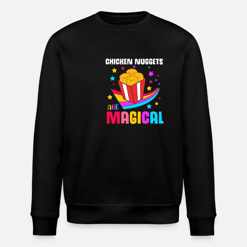 Nuggets de poulet - Sweat bio ROLLER Stanley/Stella Unisexe - noir