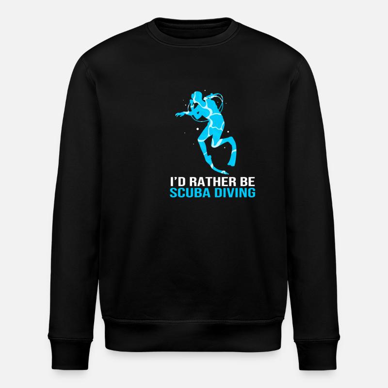 Dive - Stanley/Stella ROLLER Unisex Organic Sweatshirt - black