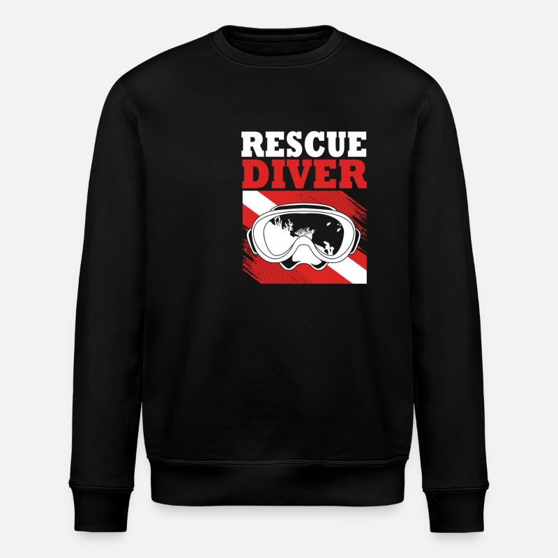 Dive - Stanley/Stella ROLLER Unisex Organic Sweatshirt - black