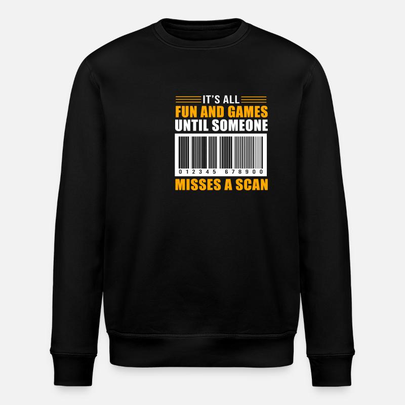 Postman - Stanley/Stella ROLLER Unisex Organic Sweatshirt - black