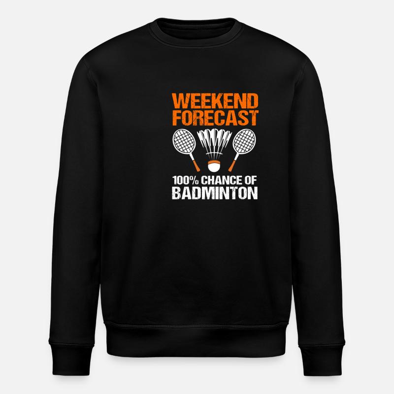 Badminton - Stanley/Stella Unisex Bio-Sweatshirt ROLLER - Schwarz