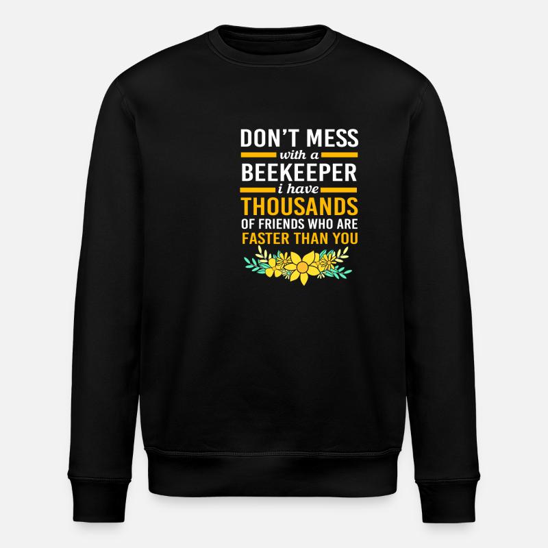 Beekeeper - Stanley/Stella ROLLER Unisex Organic Sweatshirt - black