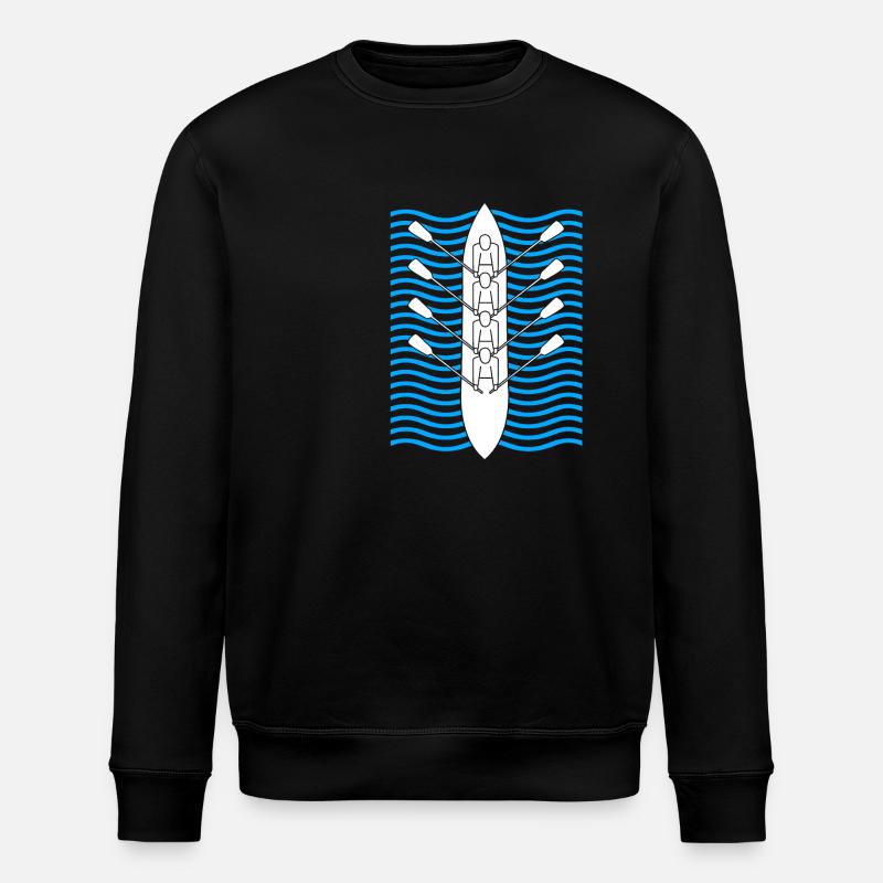 Équipe d’aviron Aviron Aviron Rameur - Sweat bio ROLLER Stanley/Stella Unisexe - noir