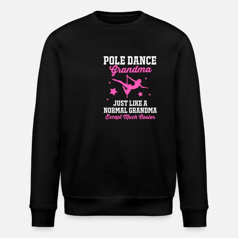 Pole Dance - Stanley/Stella ROLLER Unisex Organic Sweatshirt - black