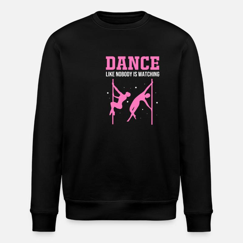 Pole Dance - Stanley/Stella ROLLER Unisex Organic Sweatshirt - black