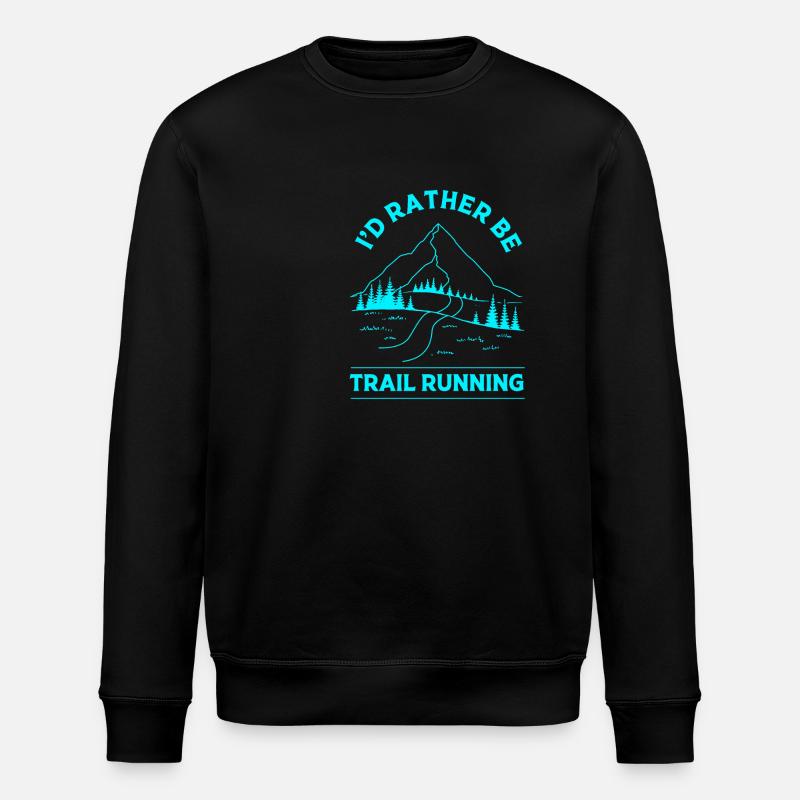 Trail running - Sweat bio ROLLER Stanley/Stella Unisexe - noir