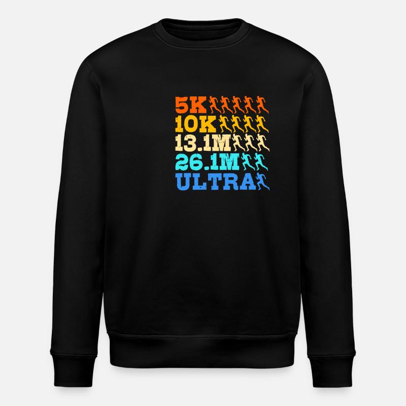Trail running - Stanley/Stella ROLLER Unisex Organic Sweatshirt - black