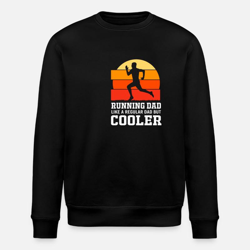 Marathon Marathon Runner - Stanley/Stella ROLLER Unisex Organic Sweatshirt - black