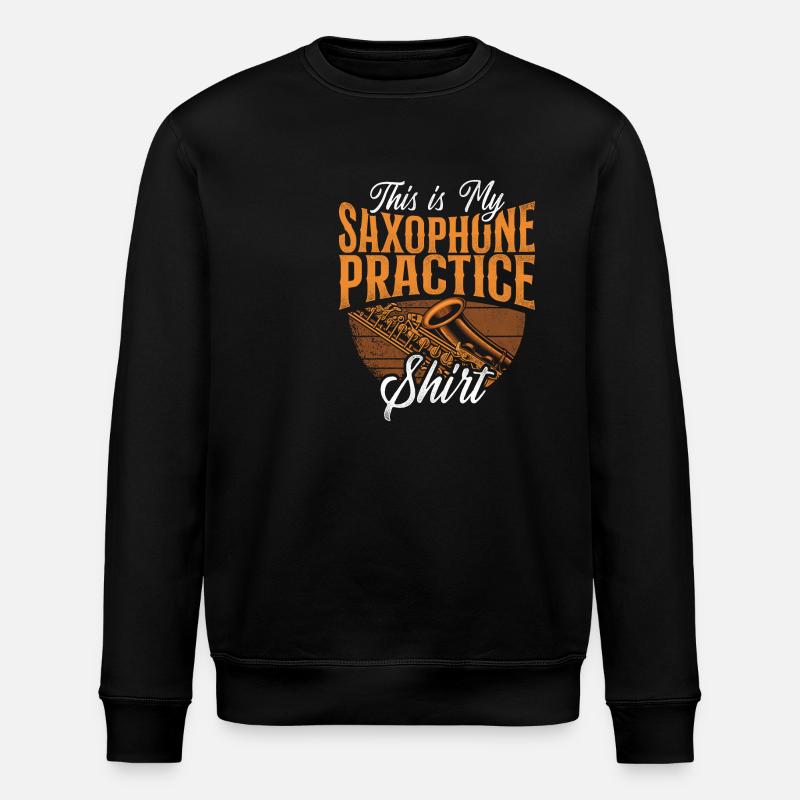 Saxophone C’est mon saxophone - Sweat bio ROLLER Stanley/Stella Unisexe - noir
