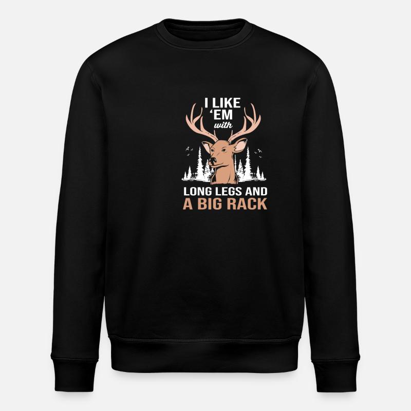 Hunter Hunt - Stanley/Stella ROLLER Unisex Organic Sweatshirt - black
