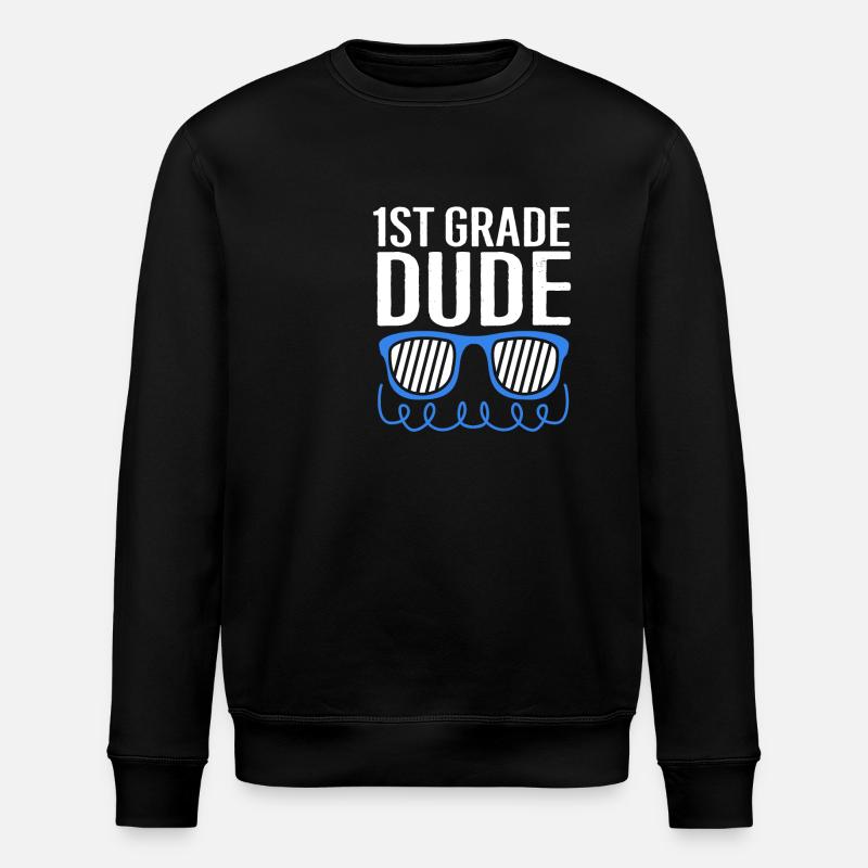 Erstklässler - Stanley/Stella Unisex Bio-Sweatshirt ROLLER - Schwarz