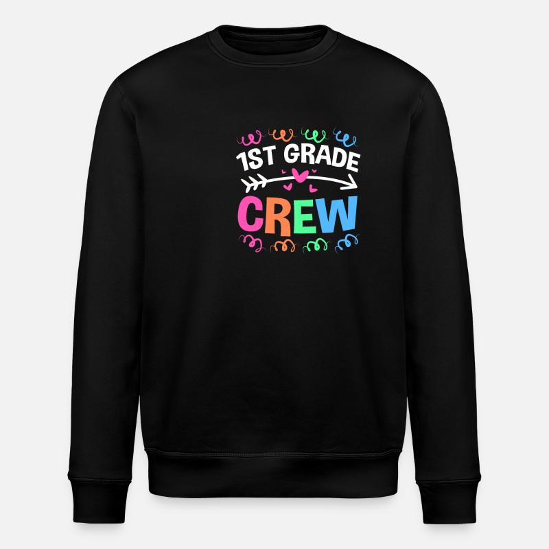 Erstklässler - Stanley/Stella Unisex Bio-Sweatshirt ROLLER - Schwarz
