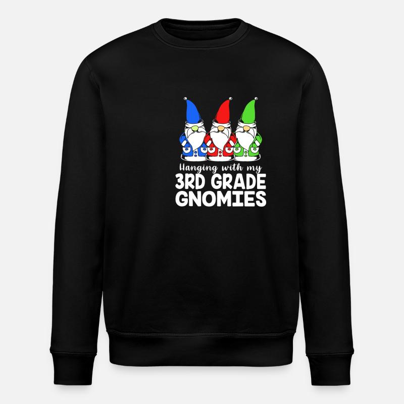 3rd Grade - Stanley/Stella ROLLER Unisex Organic Sweatshirt - black