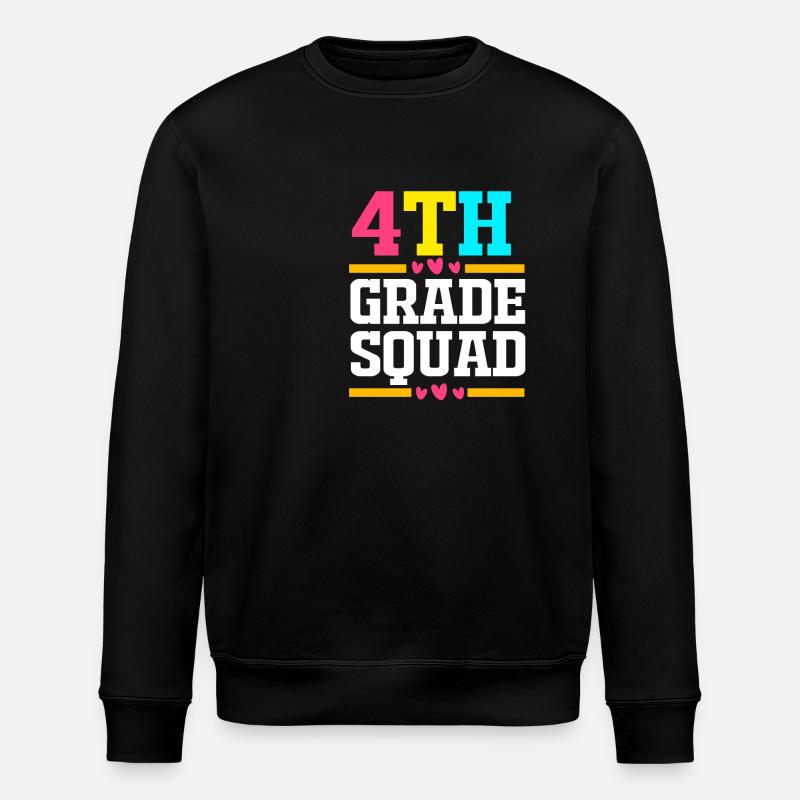 4th Grade - Stanley/Stella ROLLER Unisex Organic Sweatshirt - black