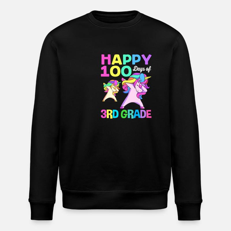 3ème année - Sweat bio ROLLER Stanley/Stella Unisexe - noir