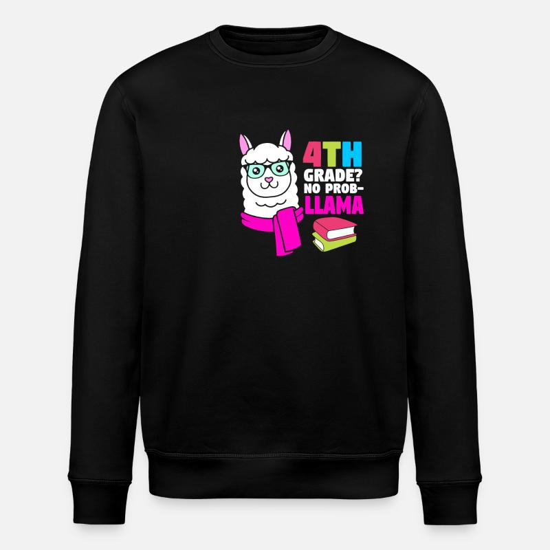4. Klasse - Stanley/Stella Unisex Bio-Sweatshirt ROLLER - Schwarz