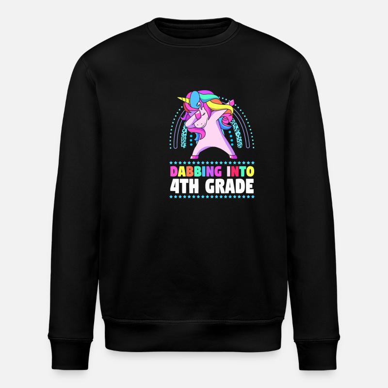 4. Klasse - Stanley/Stella Unisex Bio-Sweatshirt ROLLER - Schwarz