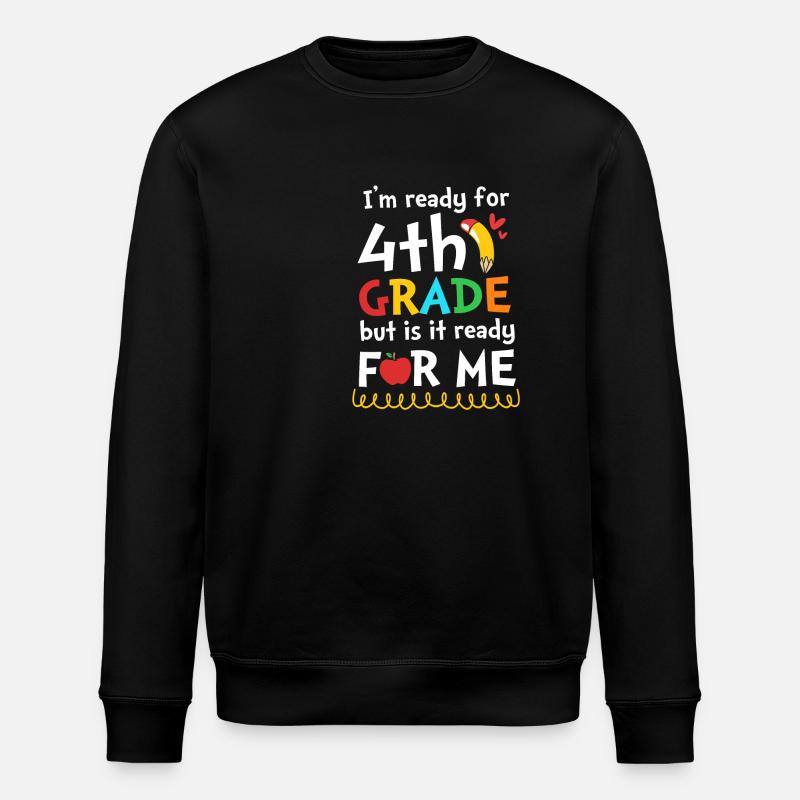 4e année - Sweat bio ROLLER Stanley/Stella Unisexe - noir