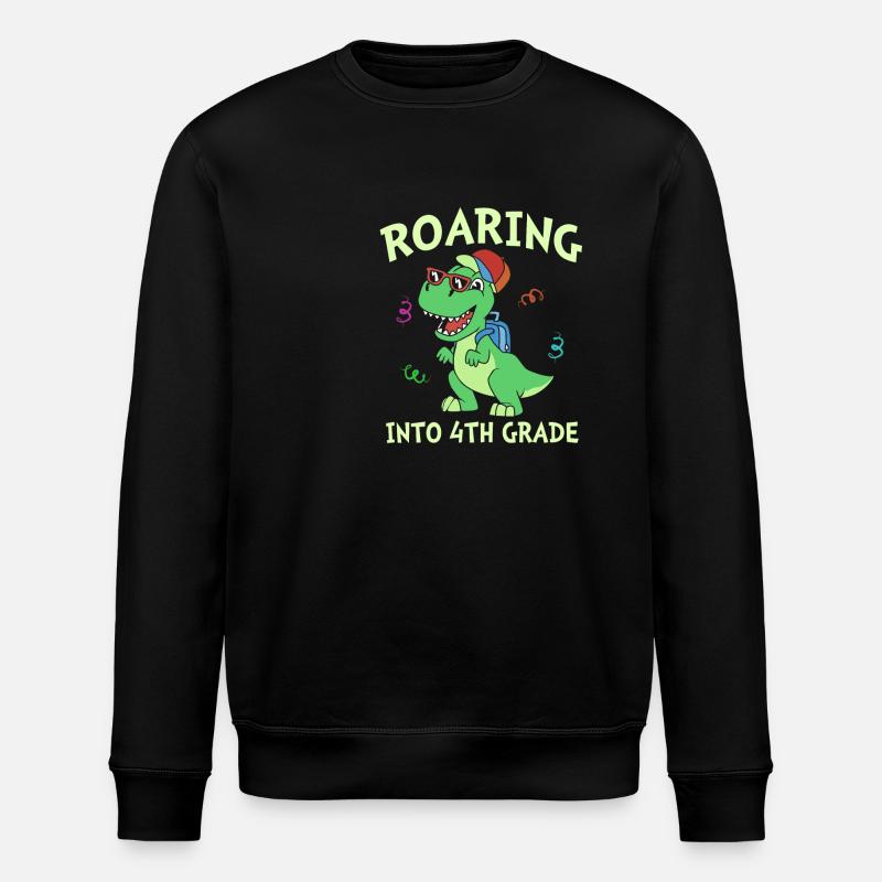 4th Grade - Stanley/Stella ROLLER Unisex Organic Sweatshirt - black