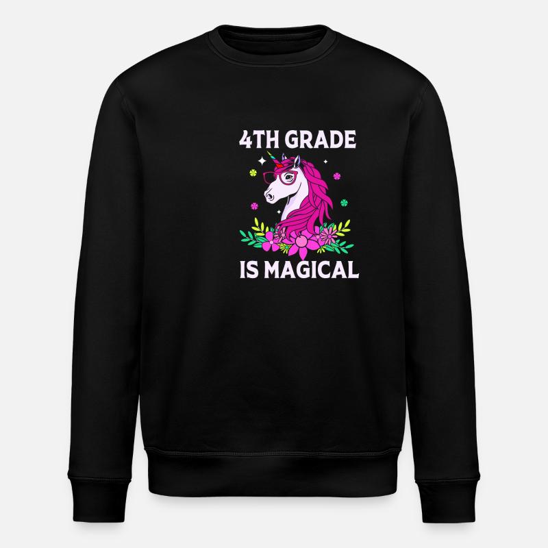 4e année - Sweat bio ROLLER Stanley/Stella Unisexe - noir