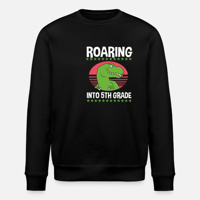 5. Klasse - Stanley/Stella Unisex Bio-Sweatshirt ROLLER - Schwarz