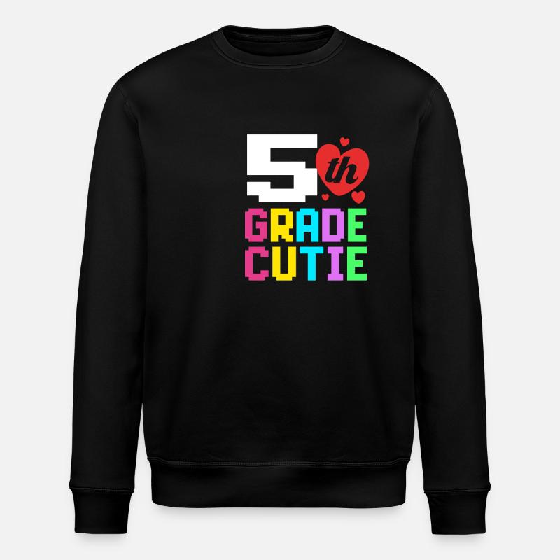 5th Grade - Stanley/Stella ROLLER Unisex Organic Sweatshirt - black