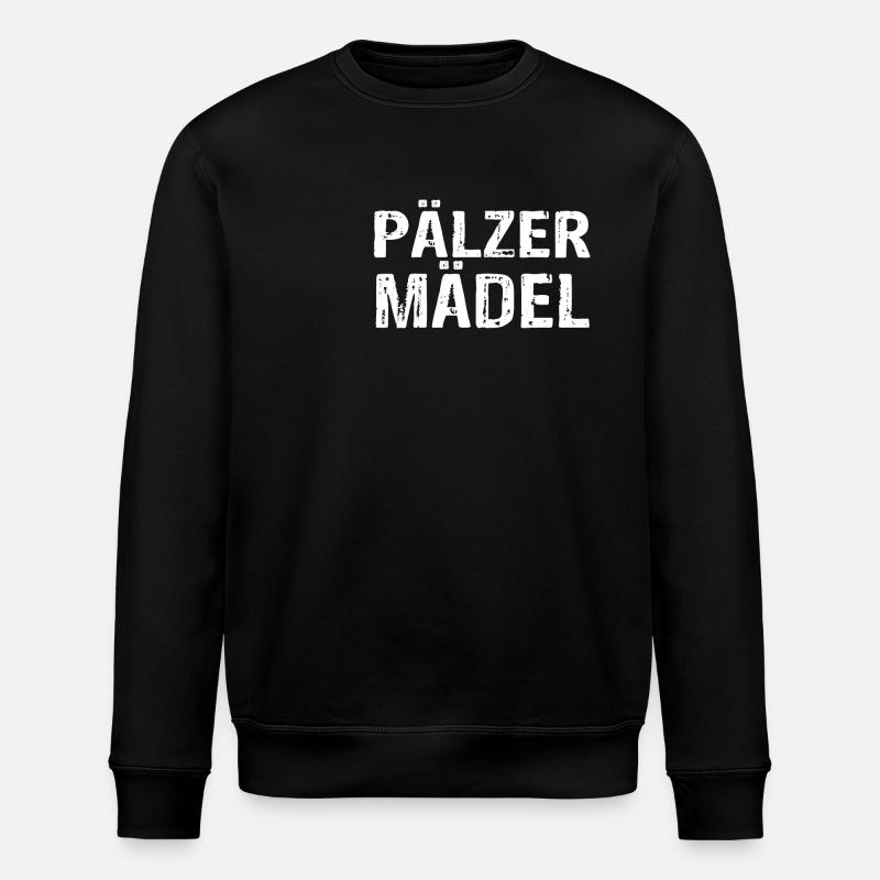 Pälzer Mädel - Stanley/Stella Unisex Bio-Sweatshirt ROLLER - Schwarz