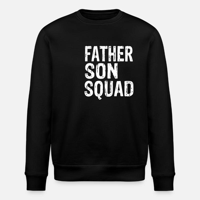 Escouade père-fils - Sweat bio ROLLER Stanley/Stella Unisexe - noir