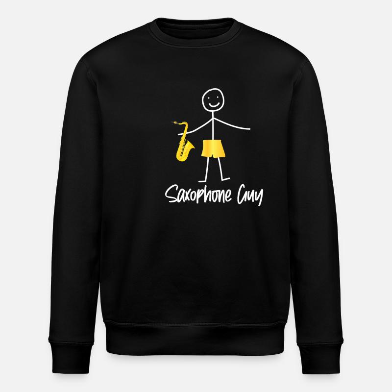 Saxophone Saxophone Guy - Sweat bio ROLLER Stanley/Stella Unisexe - noir