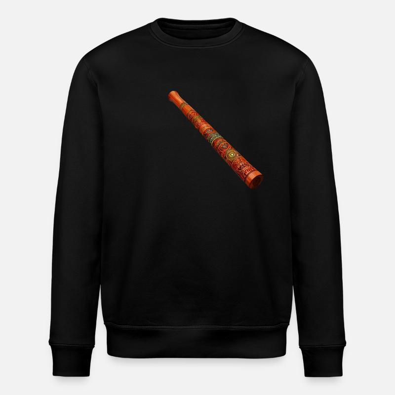 DIDGERIDOO - Stanley/Stella ROLLER Unisex Organic Sweatshirt - black
