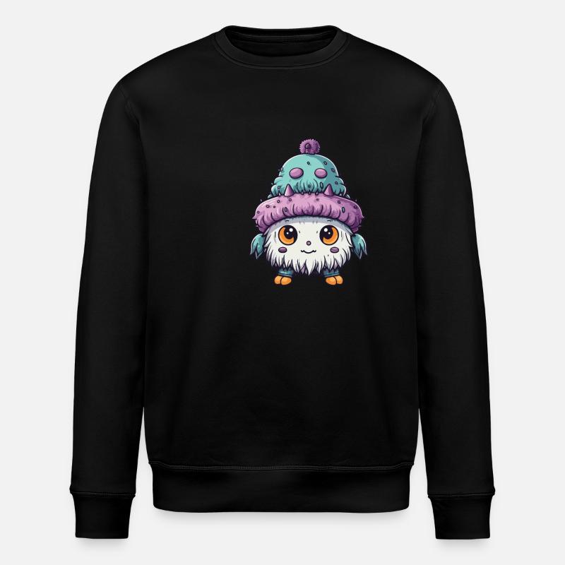 Bébé esquimau d’hiver Winterlich - Sweat bio ROLLER Stanley/Stella Unisexe - noir